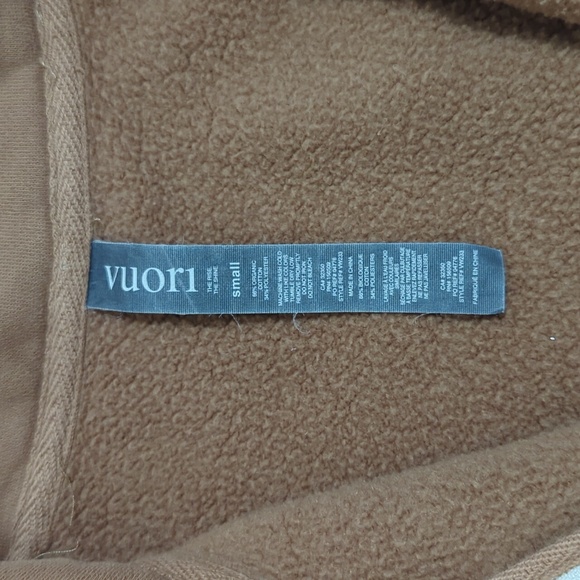 Vuori Restore Half Zip, Color Wheat Size S - Picture 10 of 16